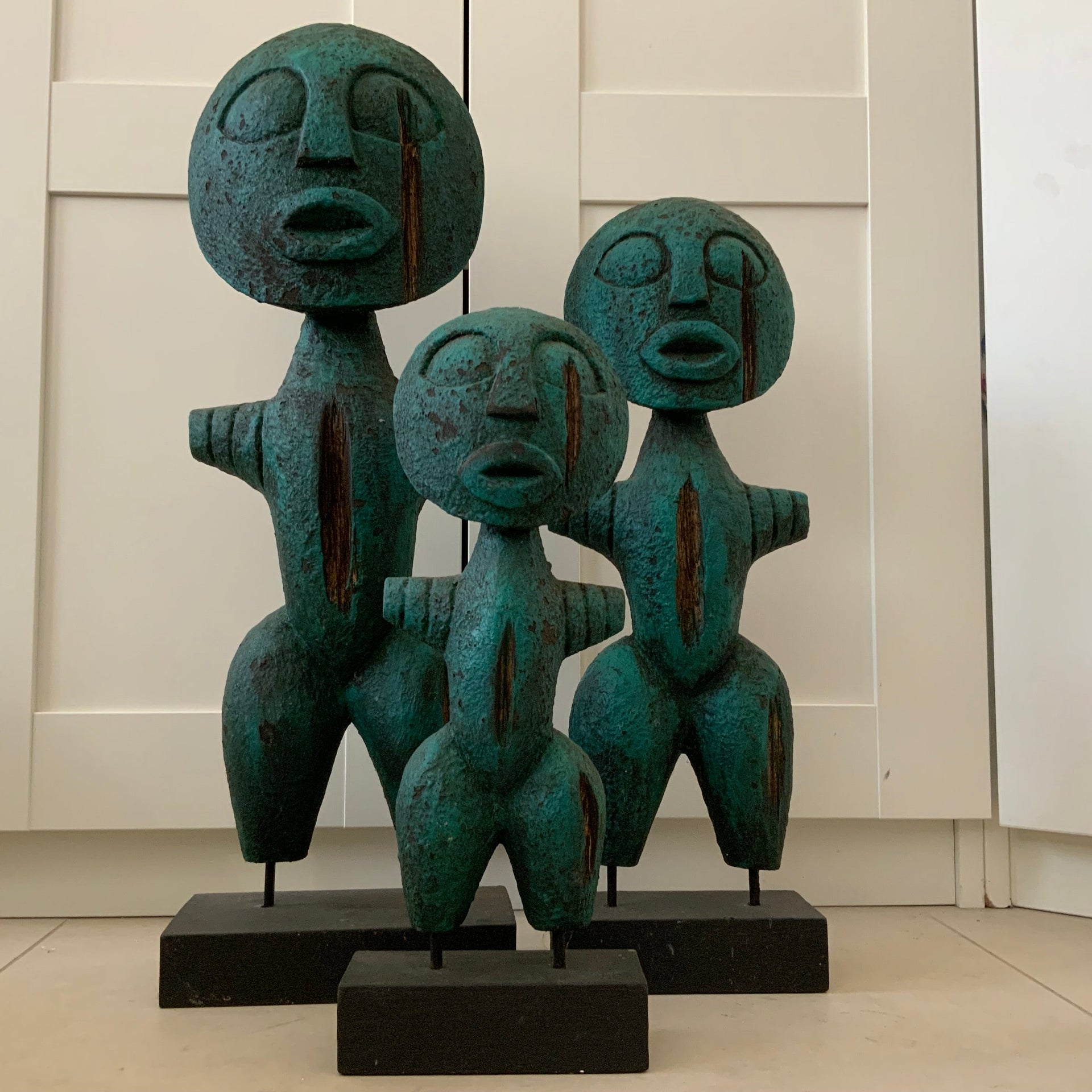 The Heritage Family Sculptures | Set of 3