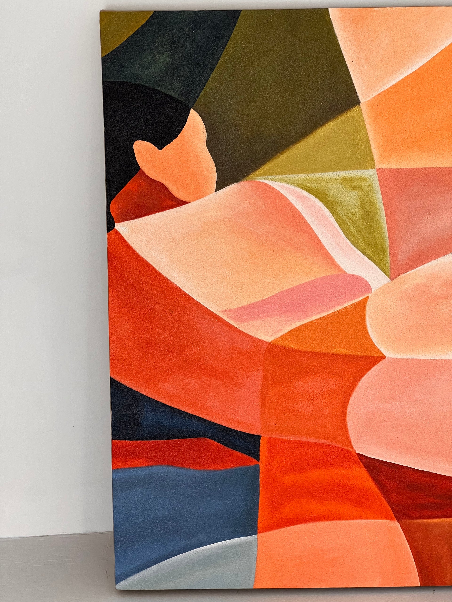 Converging Silhouettes | 100 x 80 Painting