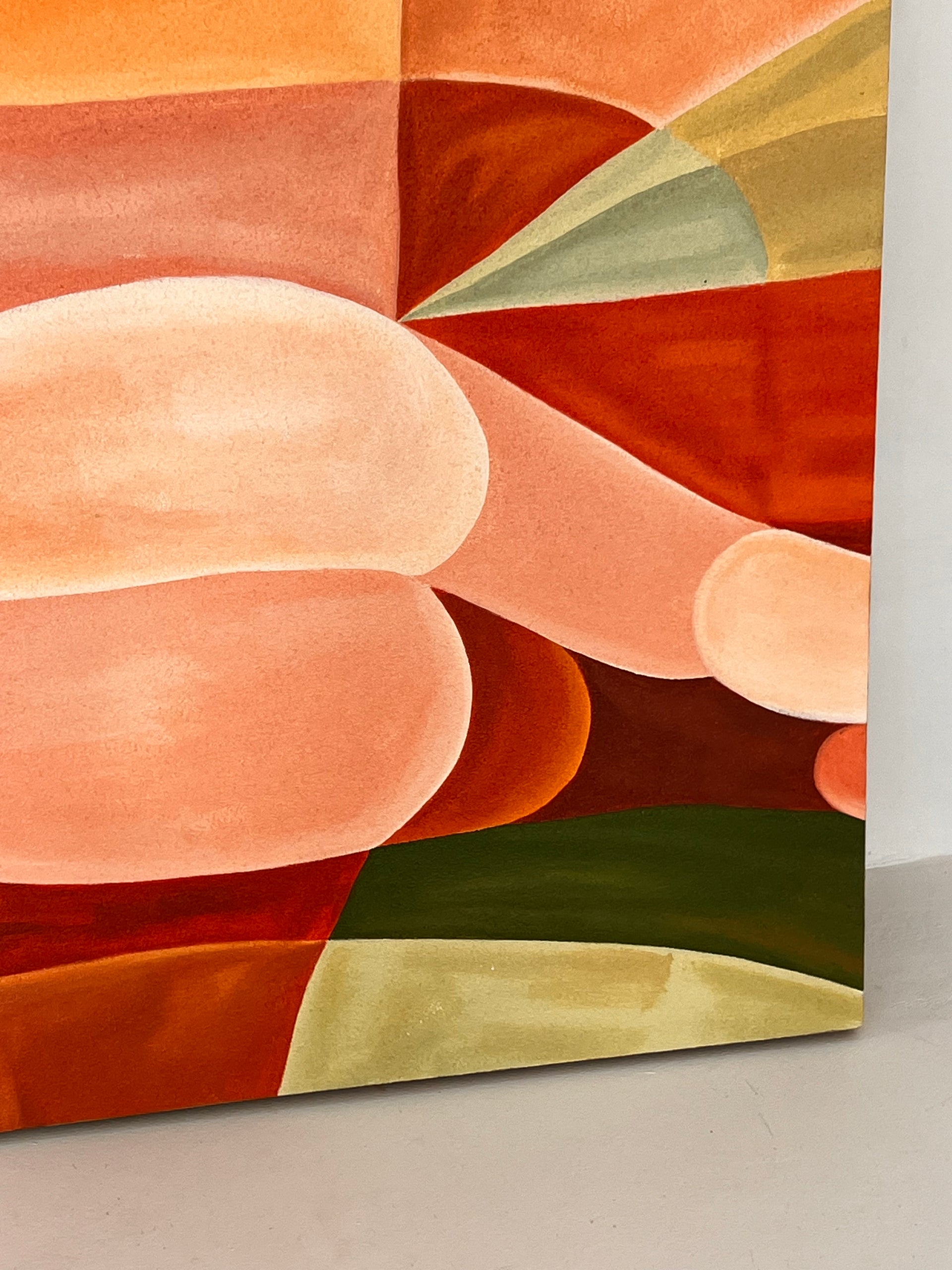 Converging Silhouettes | 100 x 80 Painting