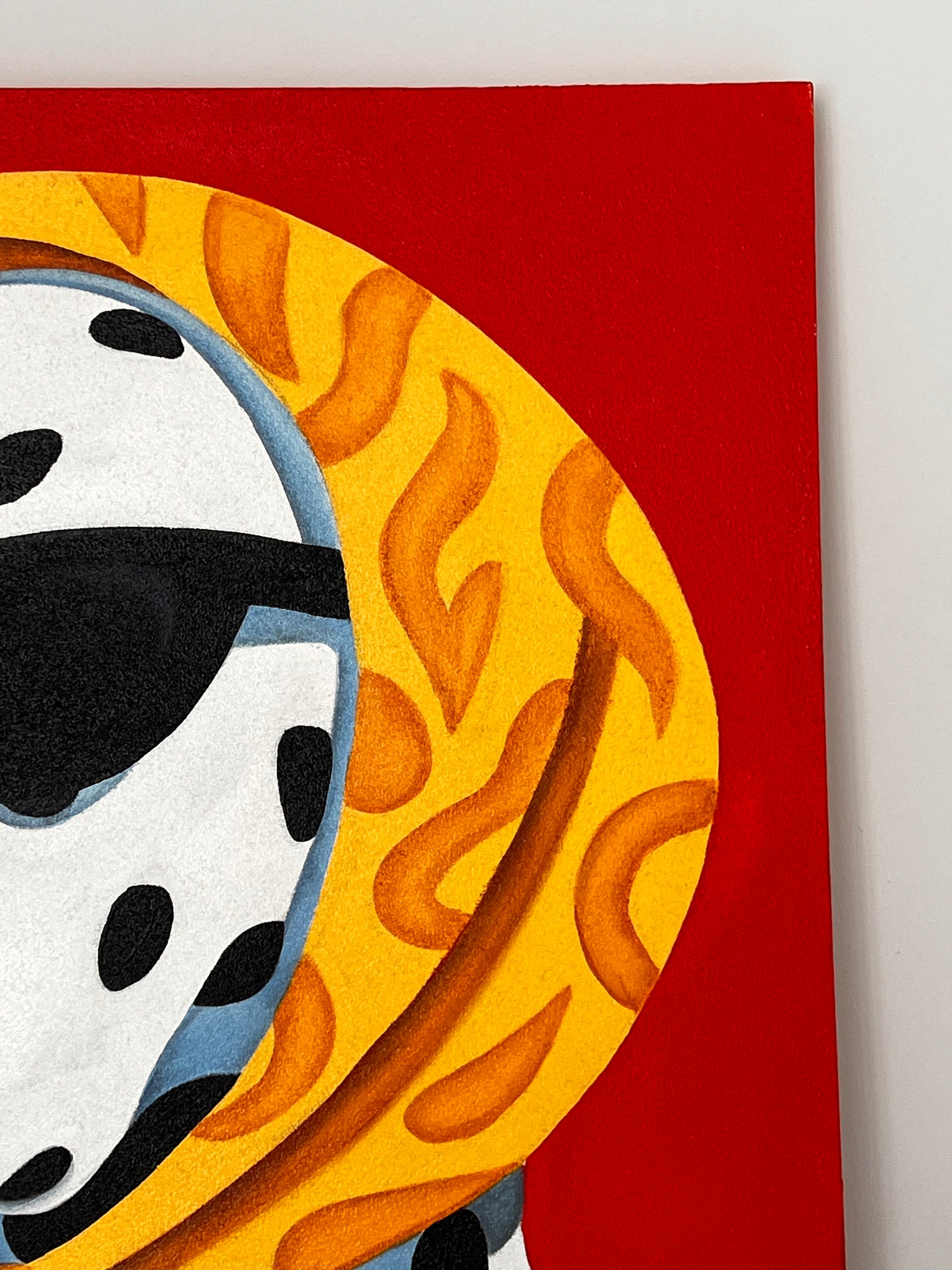 The Spotted Scarlet| 100x80 Painting