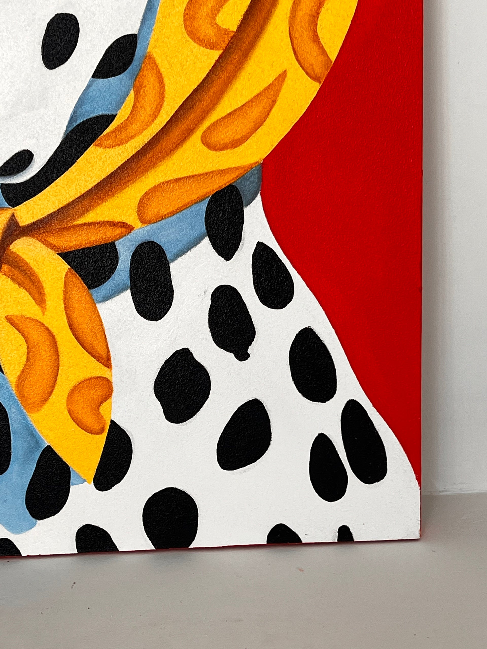 The Spotted Scarlet| 100x80 Painting