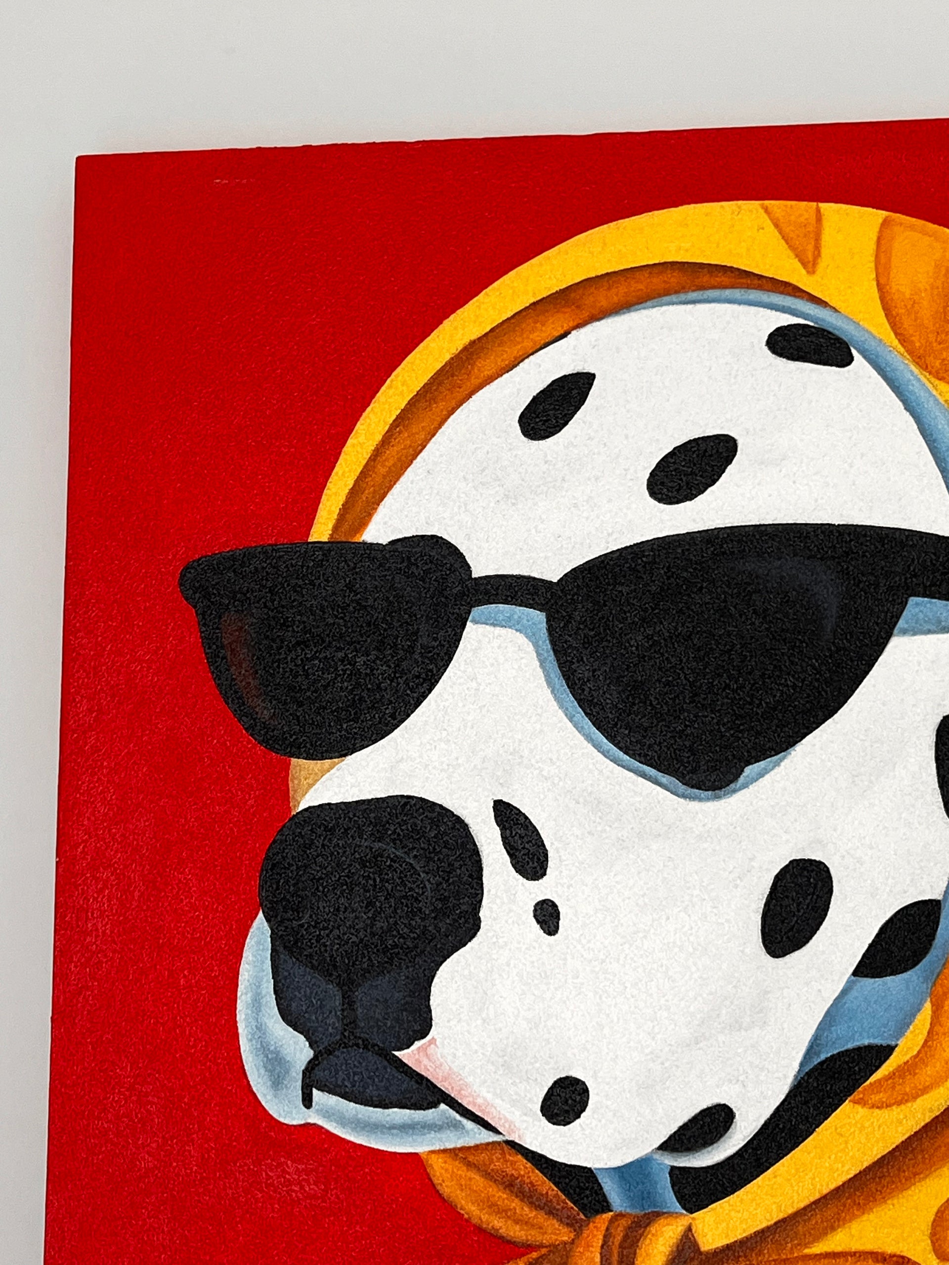 The Spotted Scarlet| 100x80 Painting
