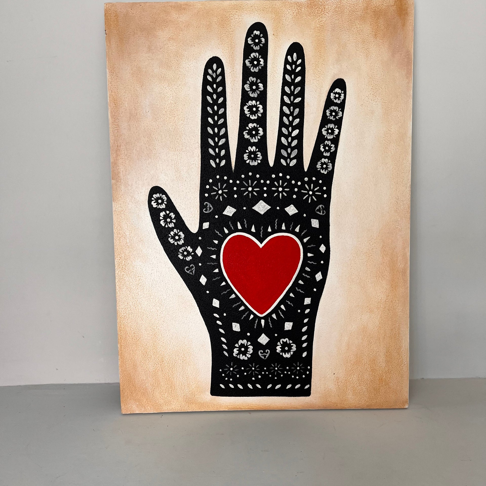 The Heart in Hand| 110x80 Painting