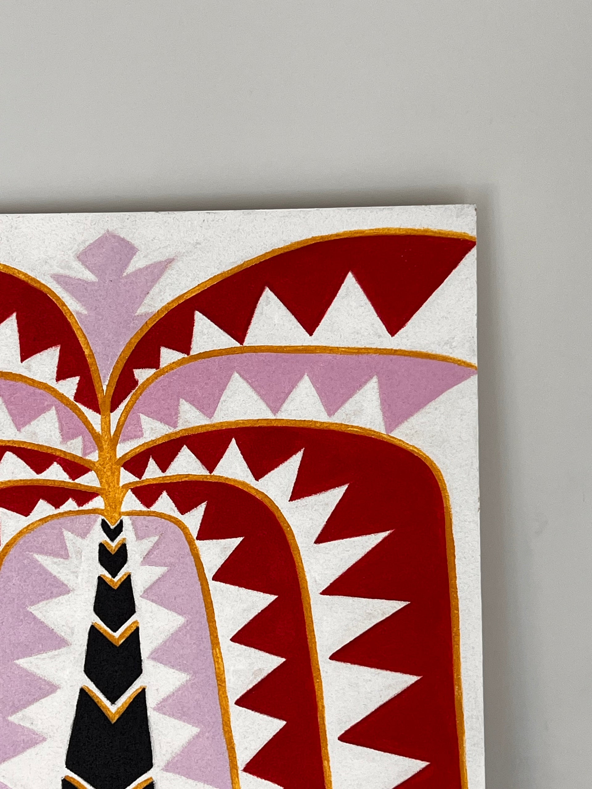The Geometric Palm| 100x70 Painting