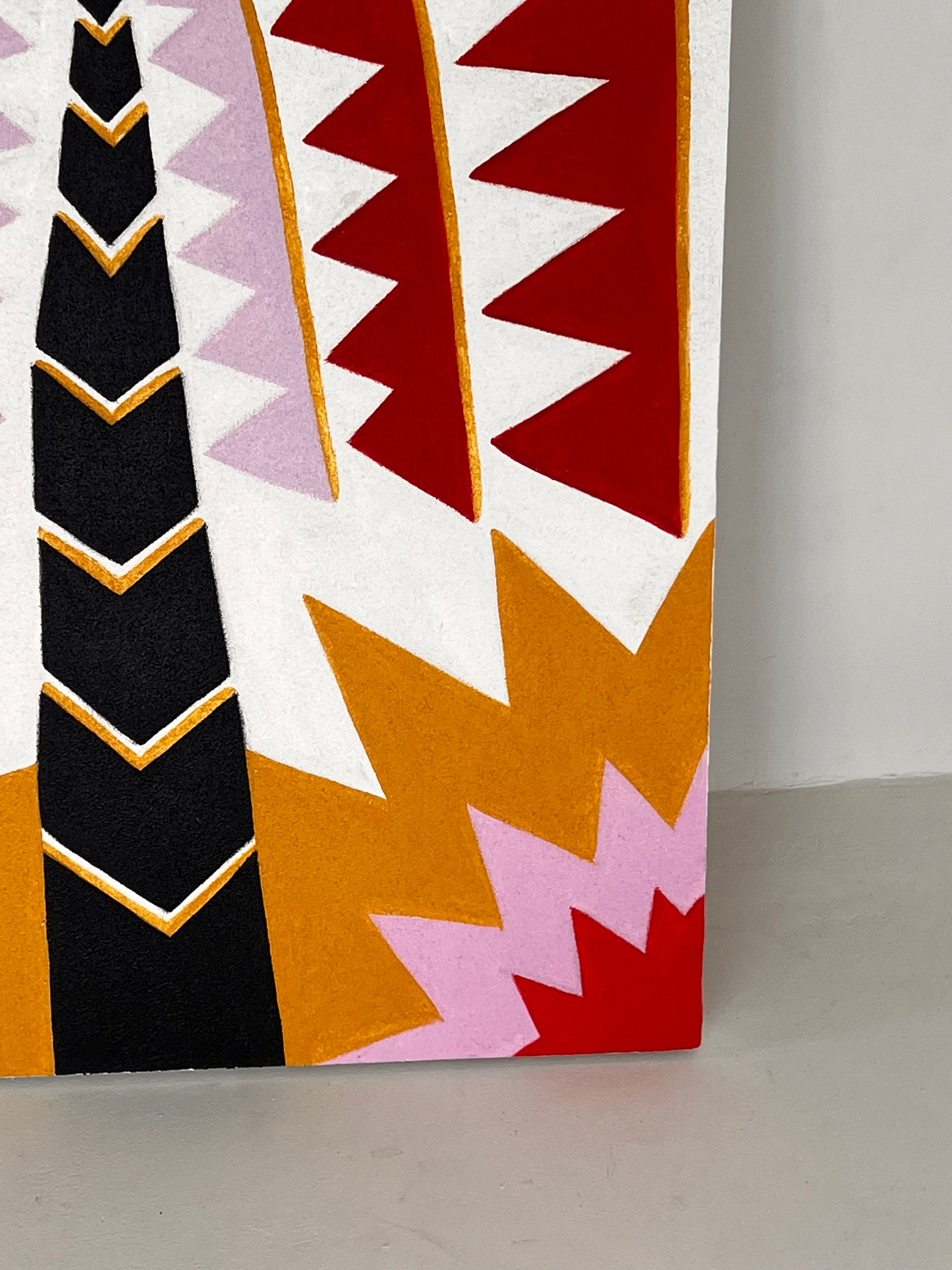 The Geometric Palm| 100x70 Painting