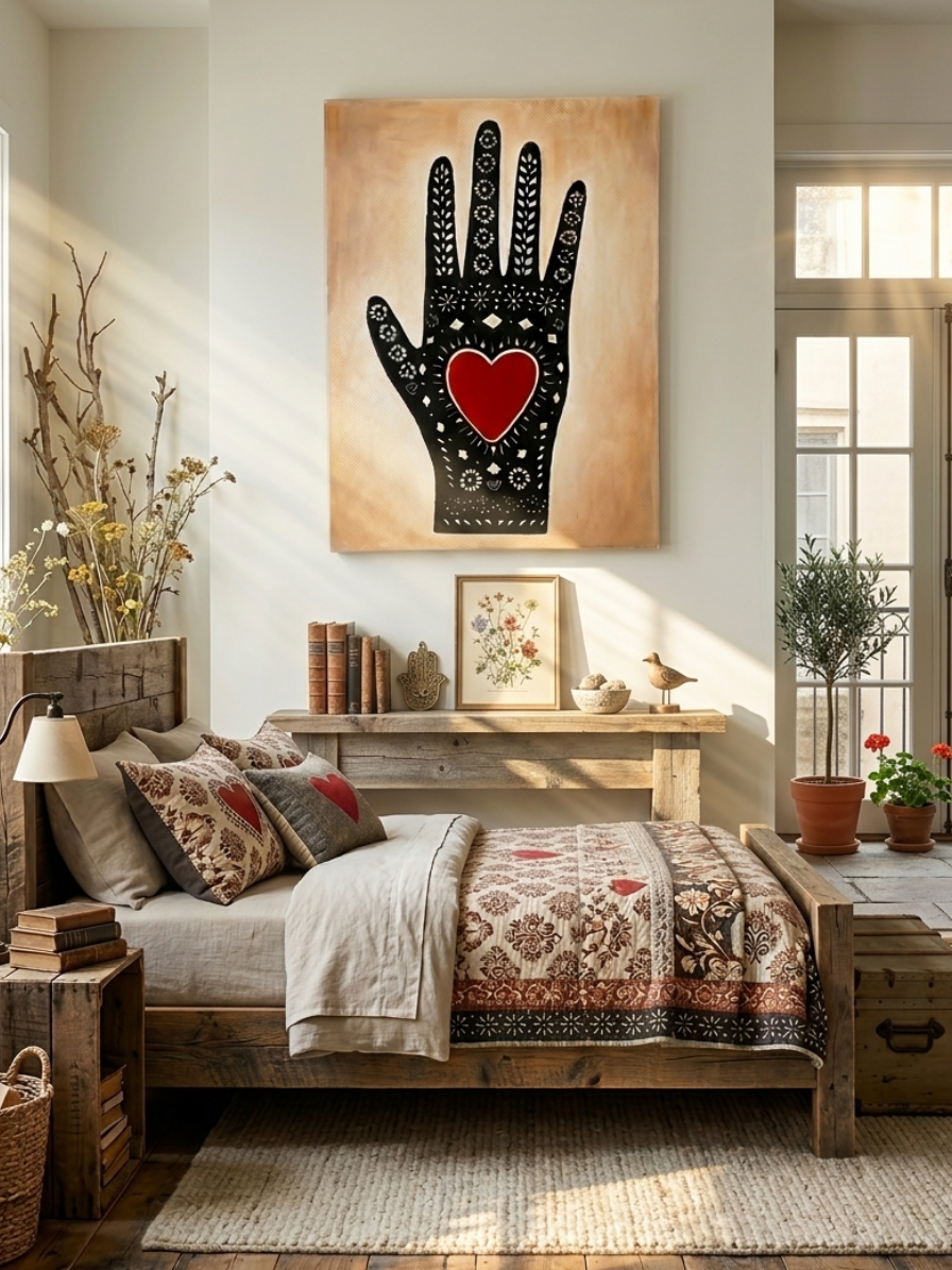 The Heart in Hand| 110x80 Painting