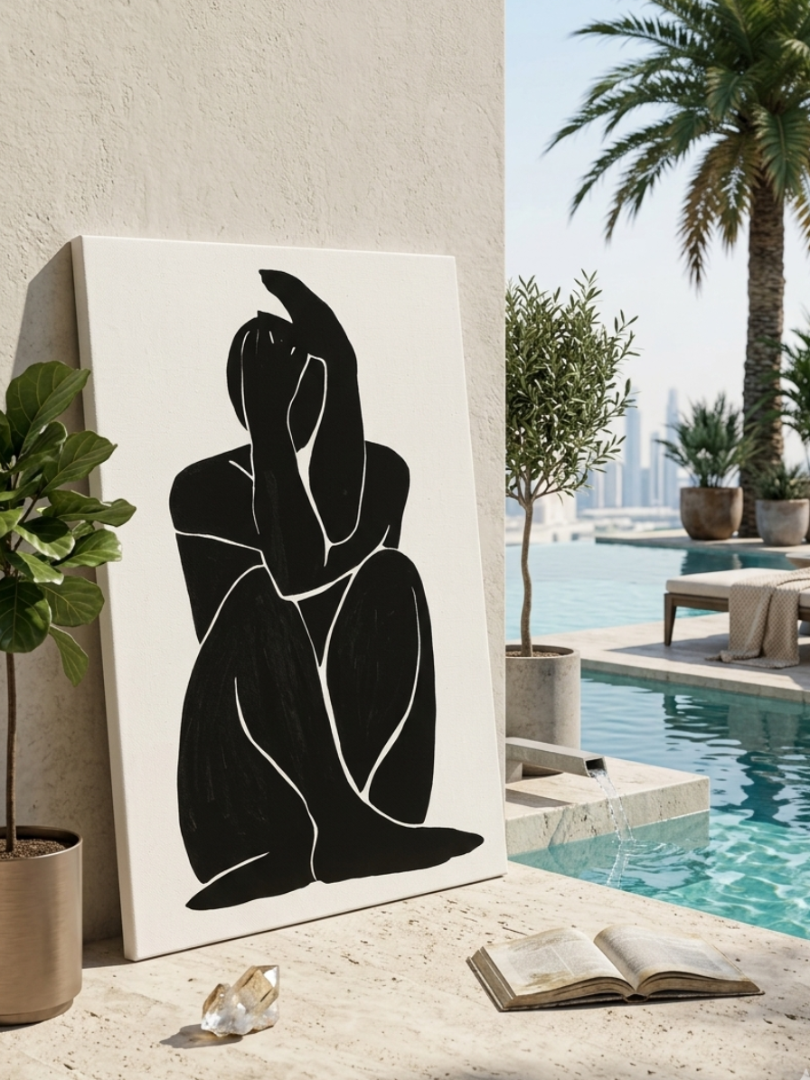 The Quiet Form| 130x80 Painting