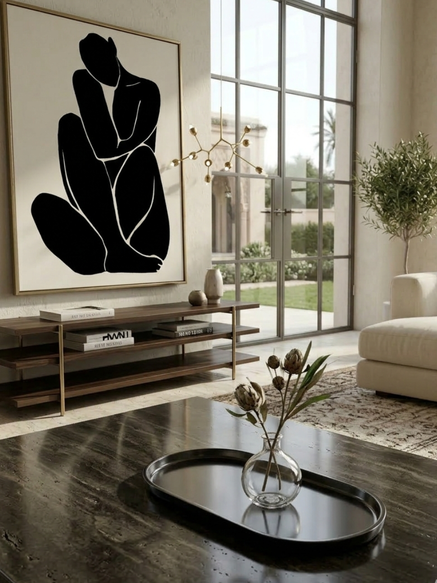 The Quiet Form| 130x80 Painting