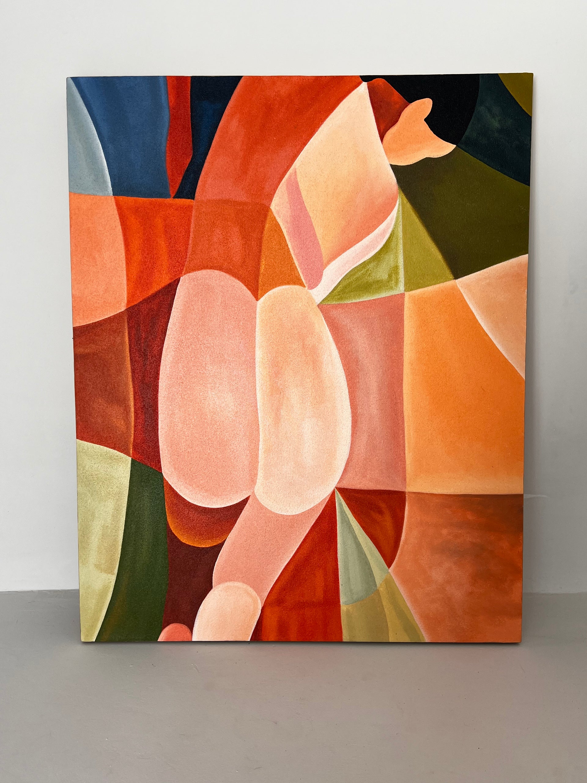 Converging Silhouettes | 100 x 80 Painting