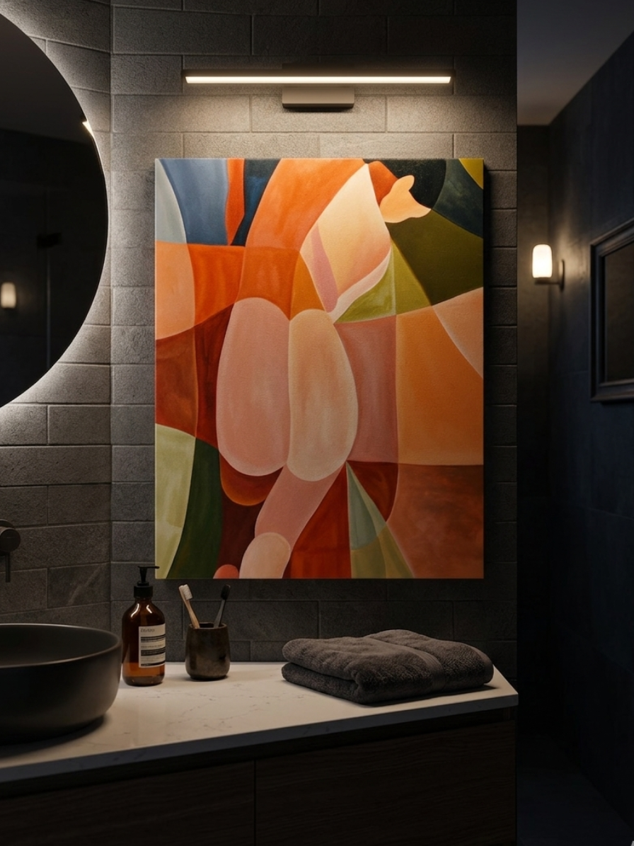 Converging Silhouettes | 100 x 80 Painting