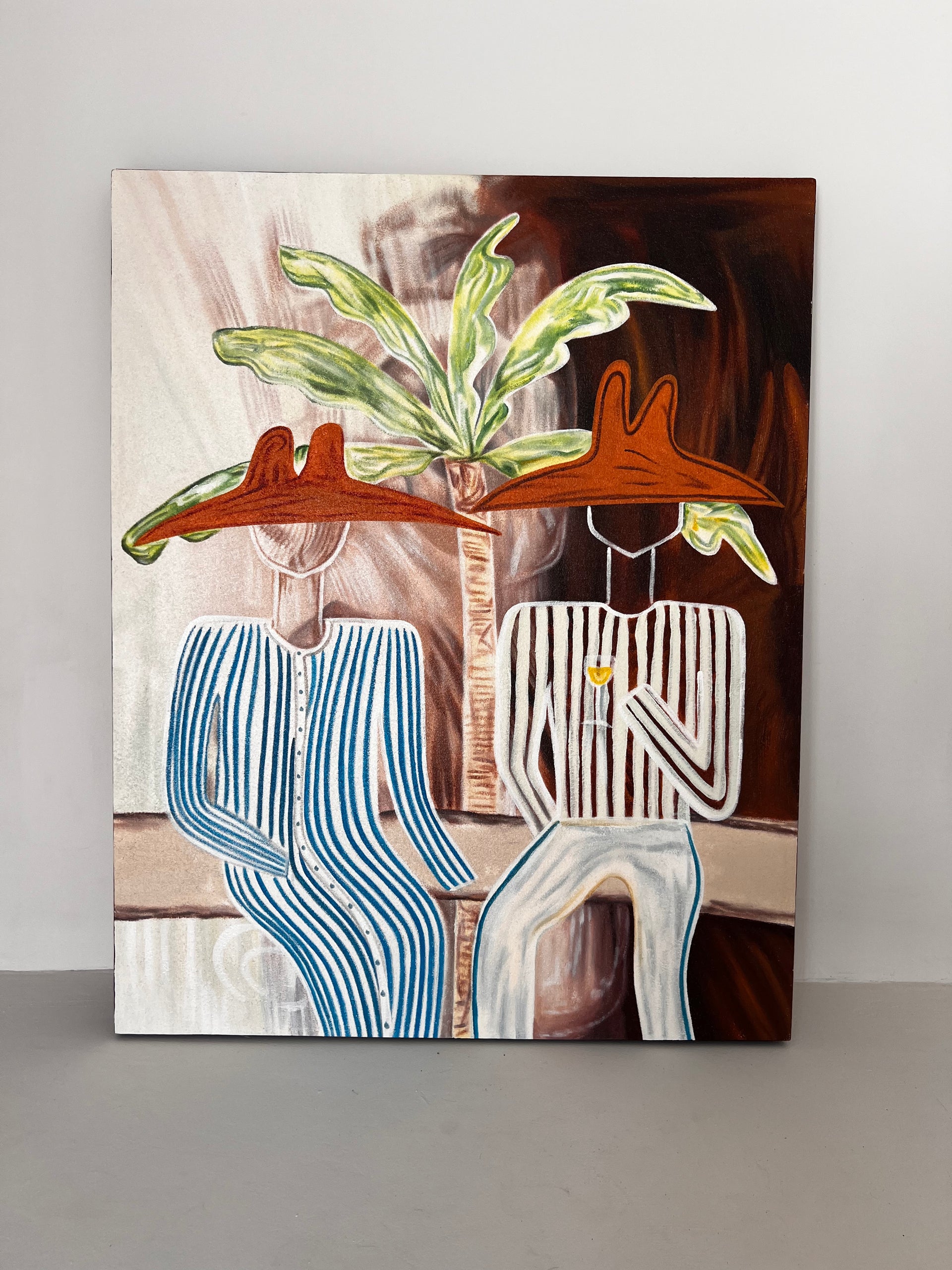 The Conversation | 100 x 80 Painting