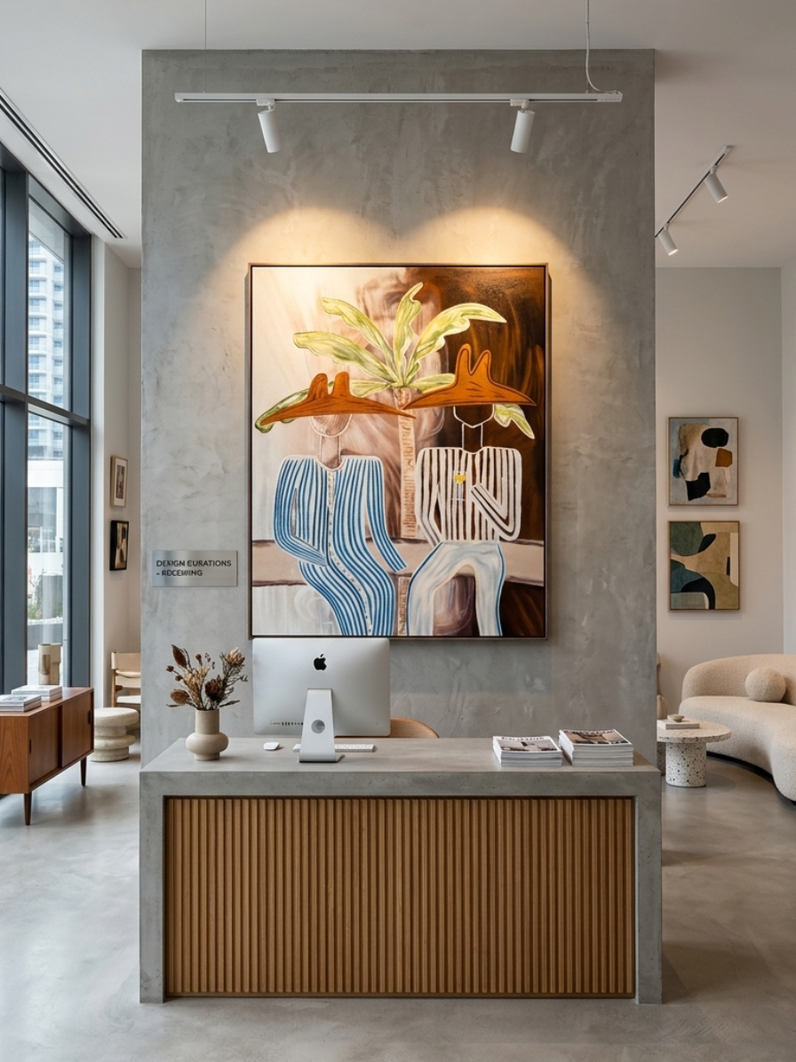 The Conversation | 100 x 80 Painting