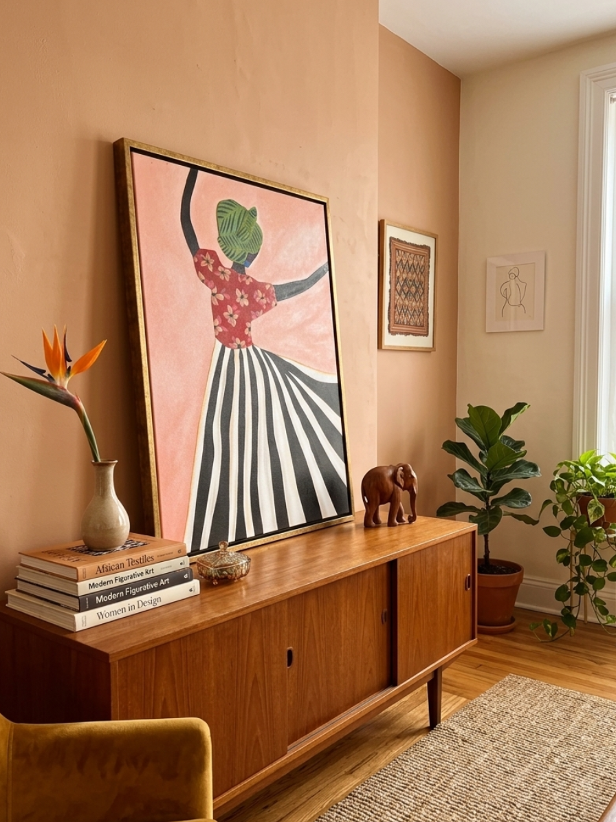 The Rhythmic Spin| 100 x 80 Painting
