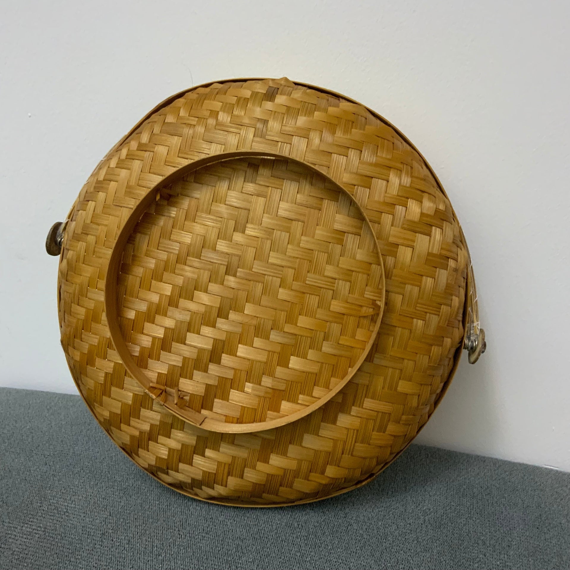 The Harvest Bamboo Food Cover & Display Basket (Set of 3)
