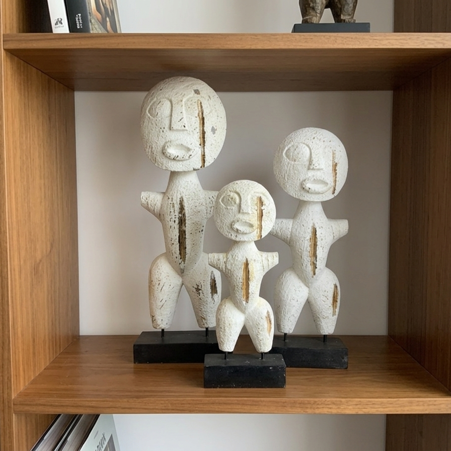 The Heritage Family Sculptures | Set of 3