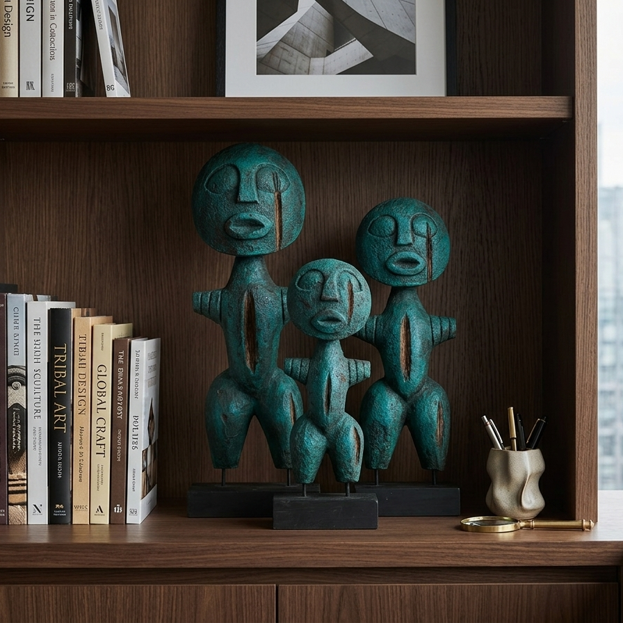 The Heritage Family Sculptures | Set of 3