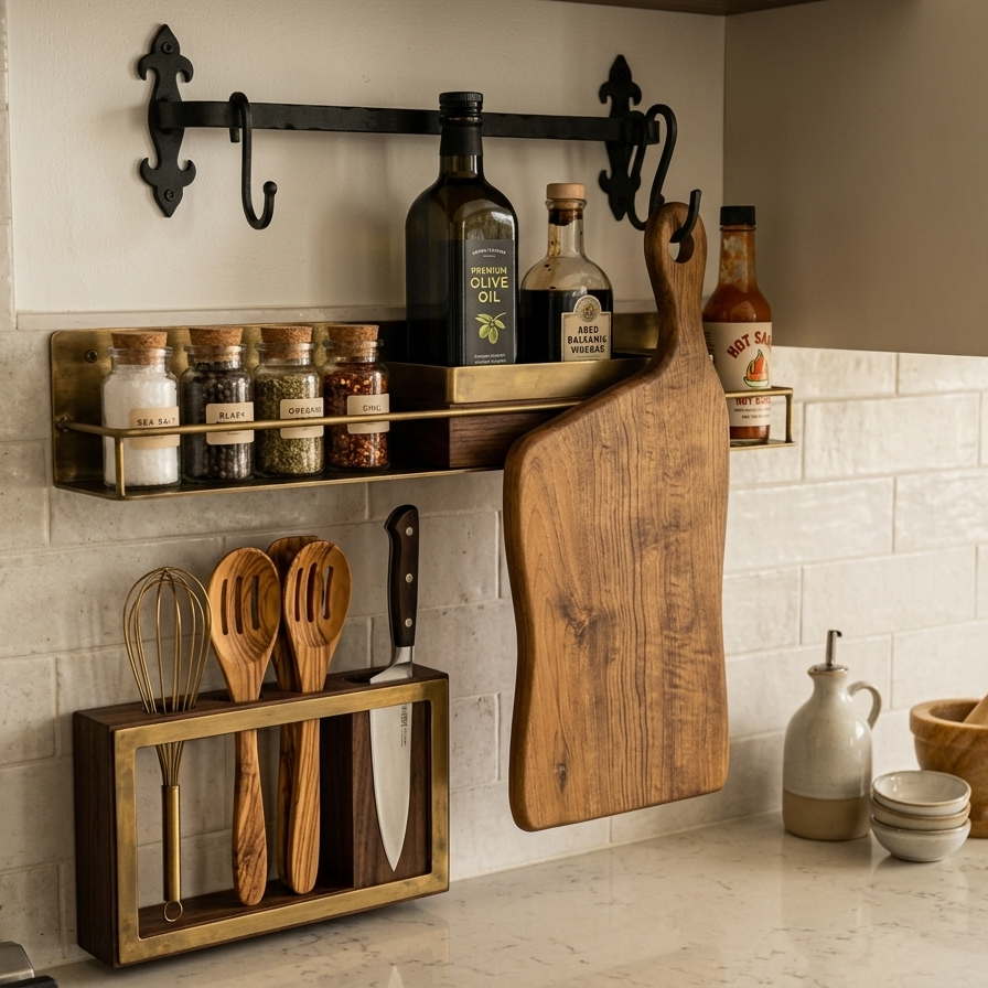 Handcrafted Organic Ash Serving Board