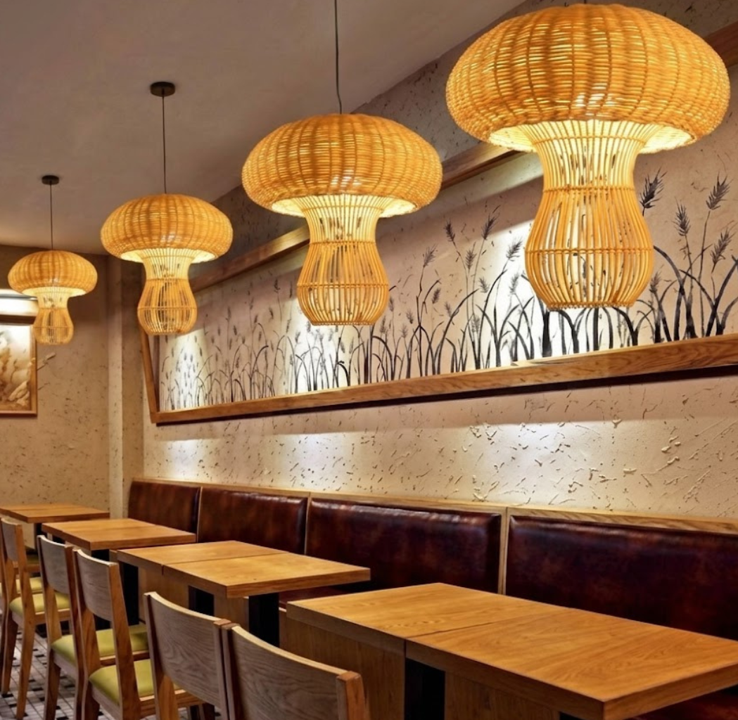 The lamp mushroom rotin