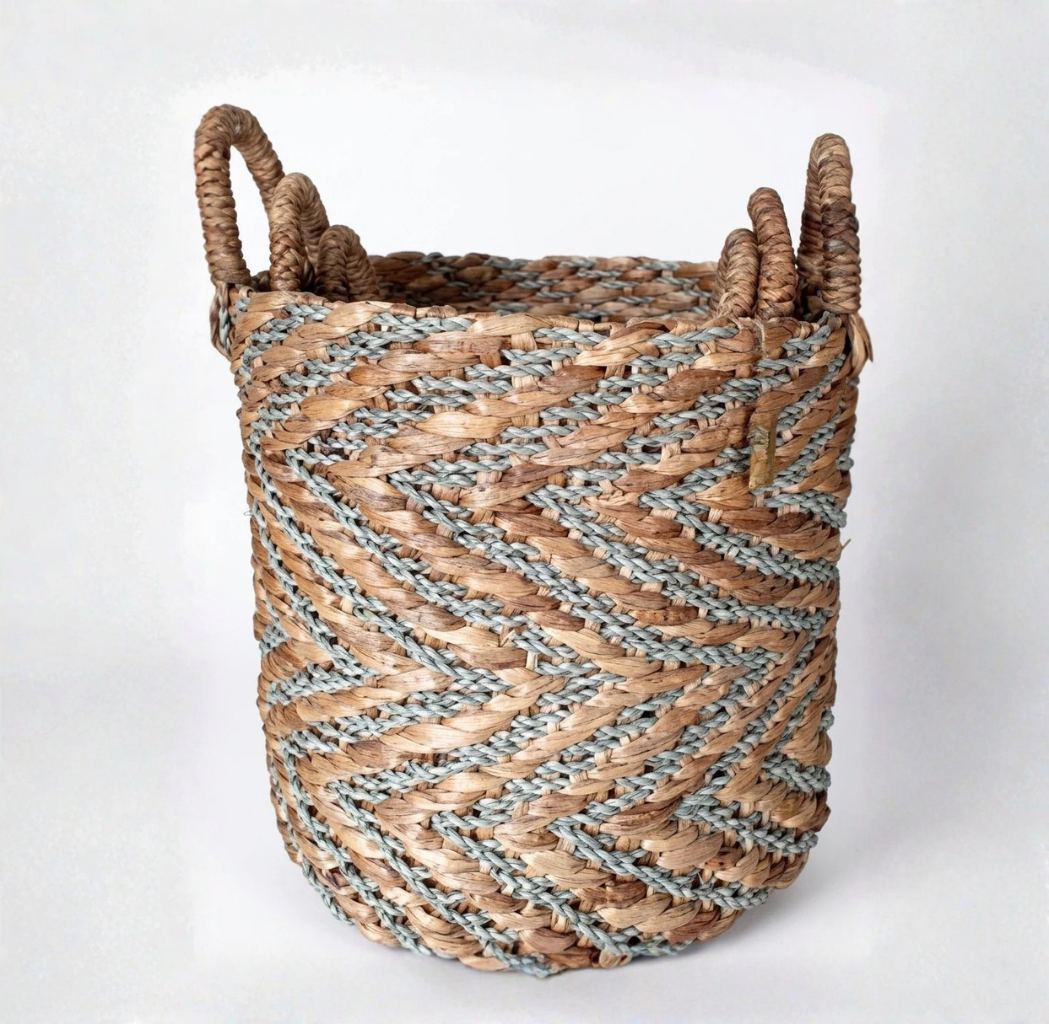 Basket Laundry Chevron