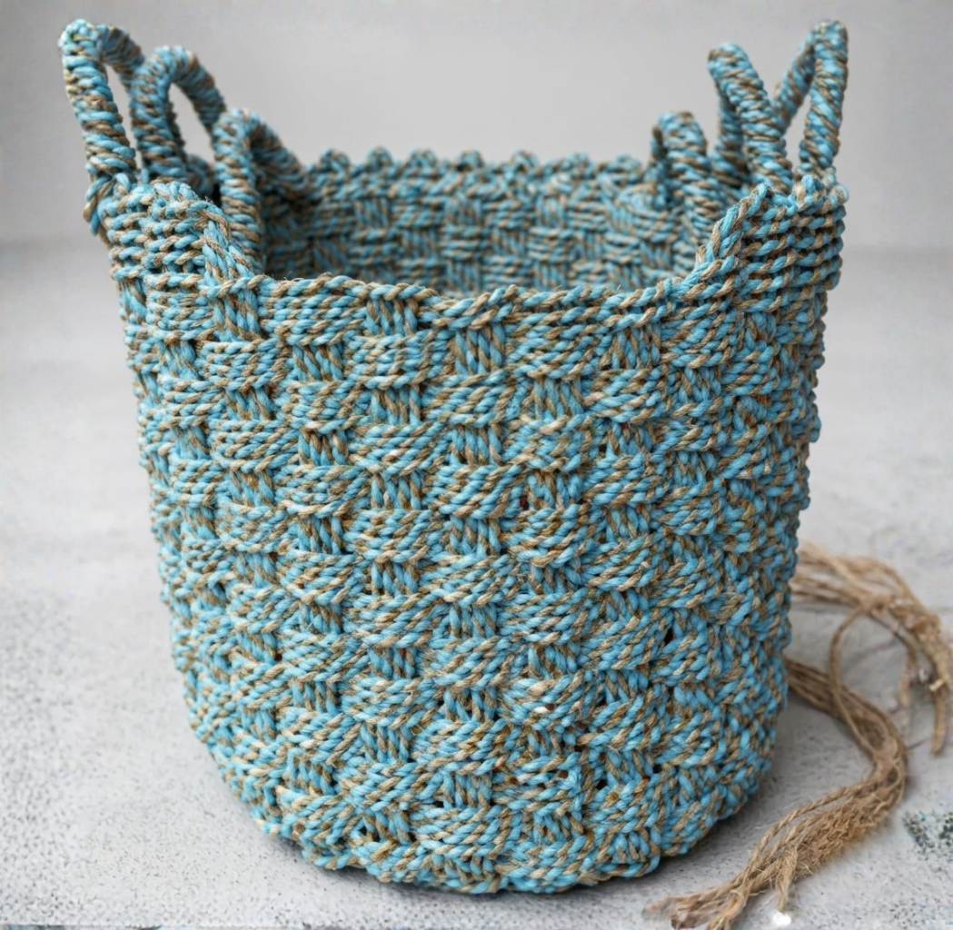 Basket Laundry Chevron