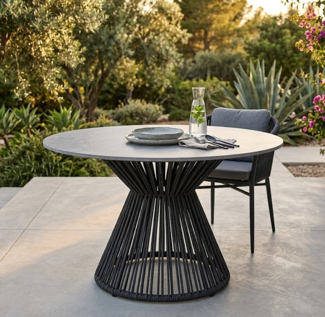 JARDIN DINING TABLE – Ø120 × H77 cm