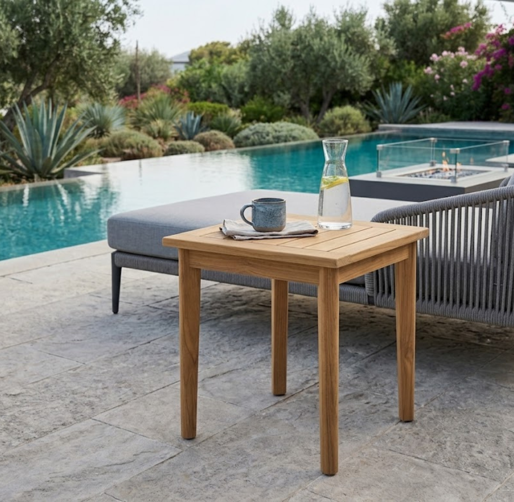 TEAK SIDE TABLE