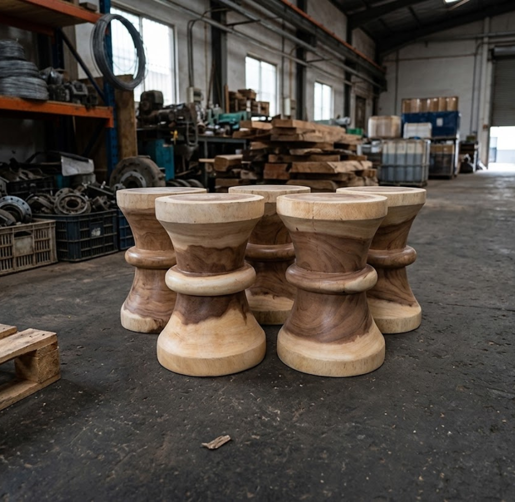 THE STOOL TREMBESI WOOD