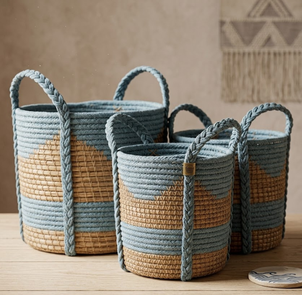 Basket Laundry Geneva Set of 3