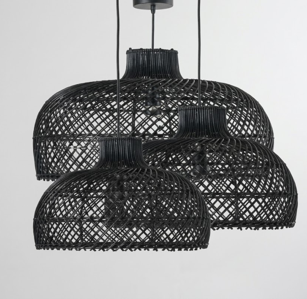 Natural rattan decor