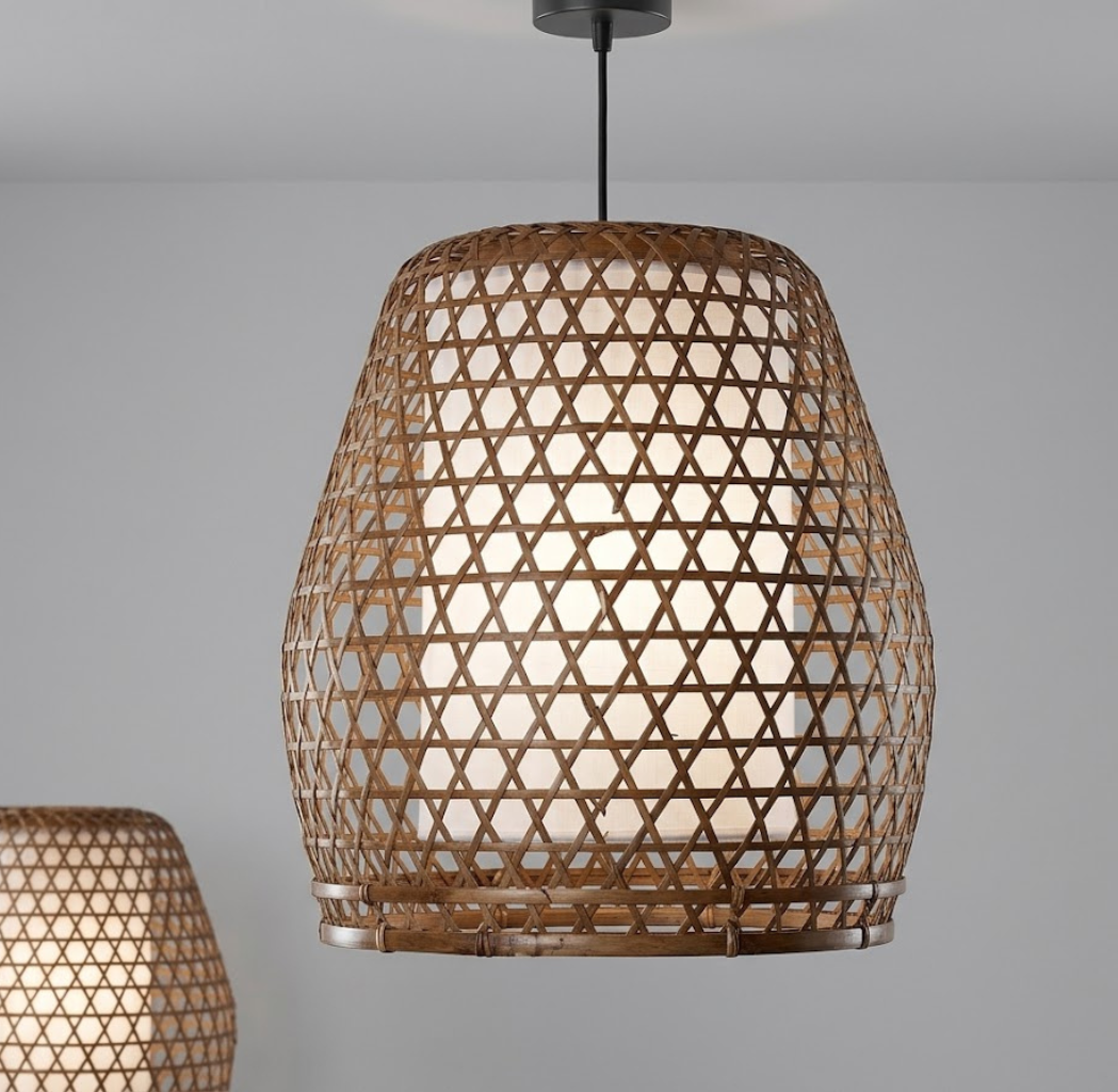 Natural rattan & fiber decor