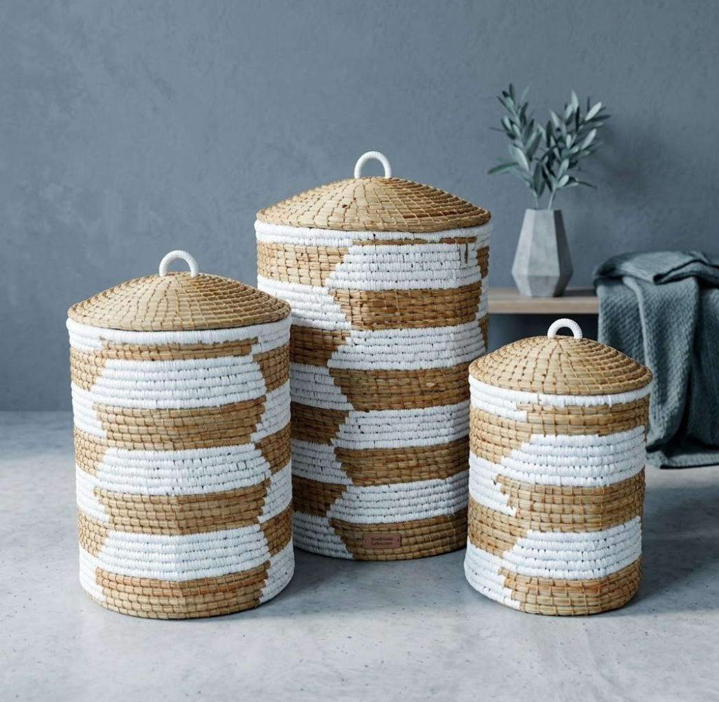 Basket Laundry Tina Set of 3