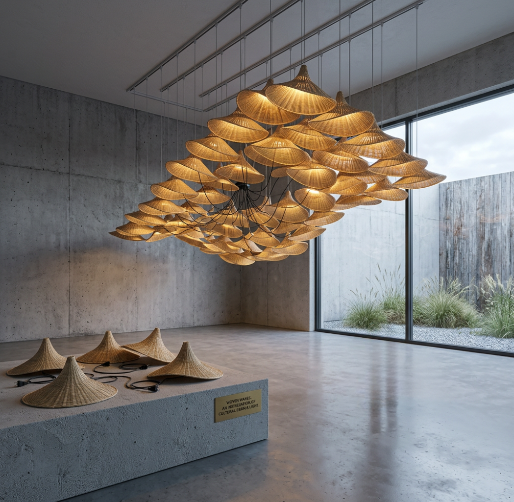 The hats bone lamps