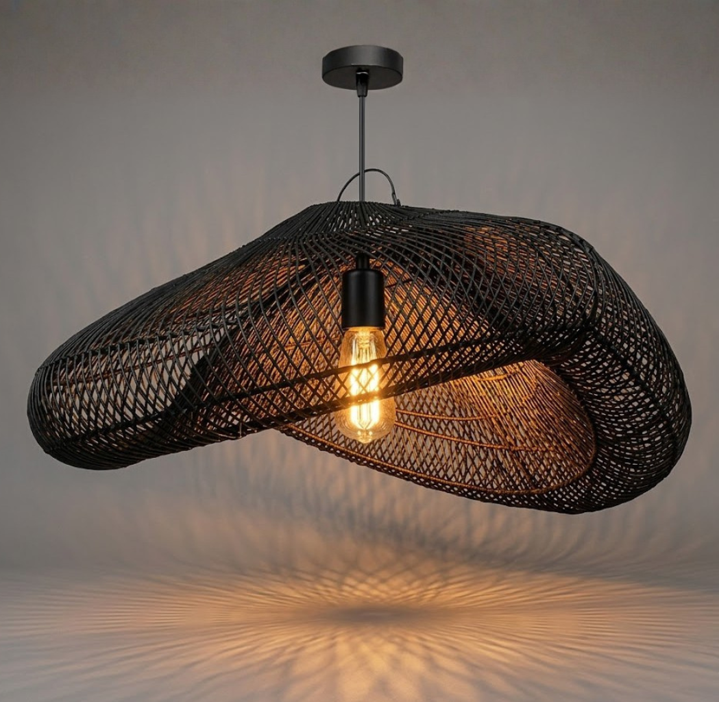 The lamp volk rattan