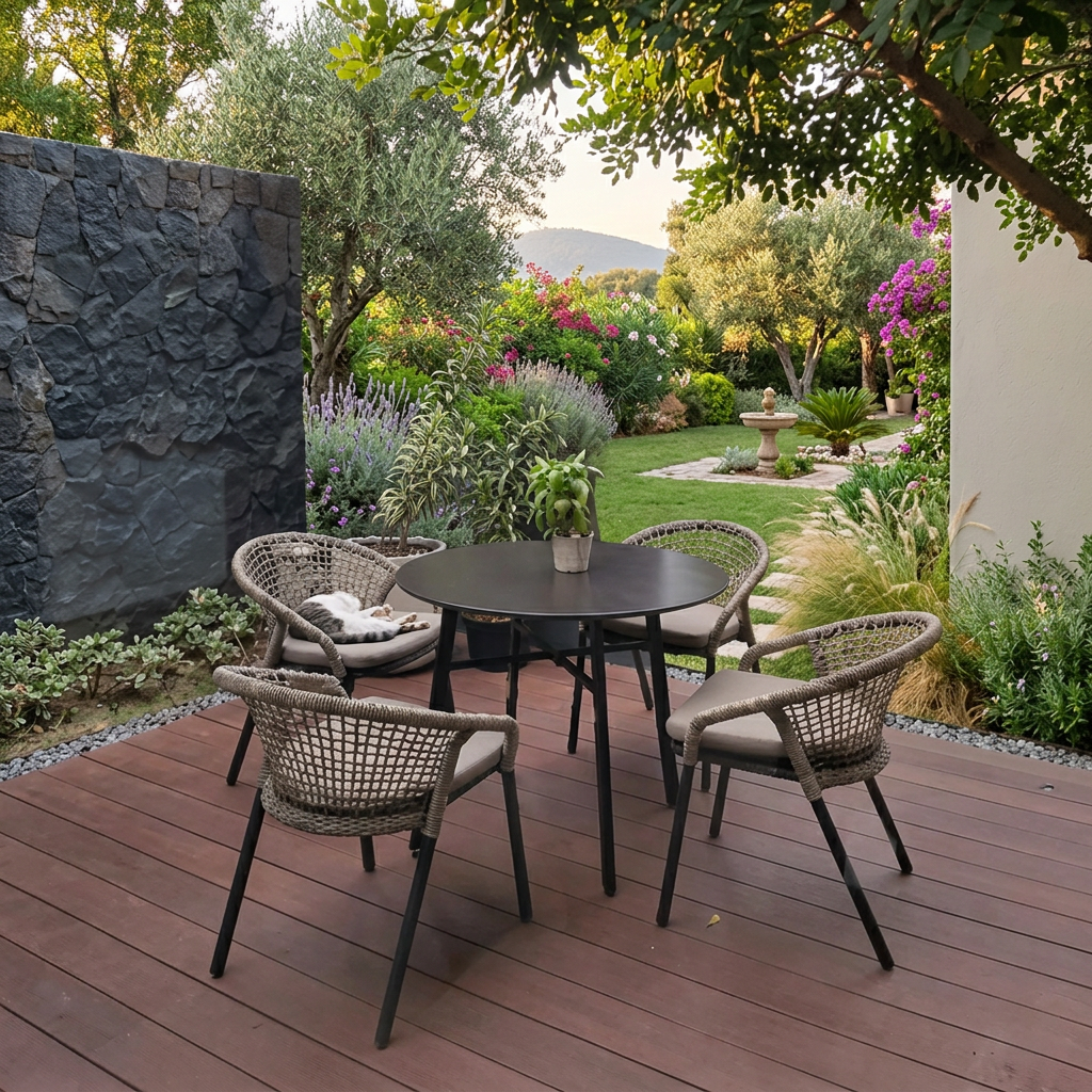 BAYMONT BALCONY SET – 4 PERSON SETUP (GRC)