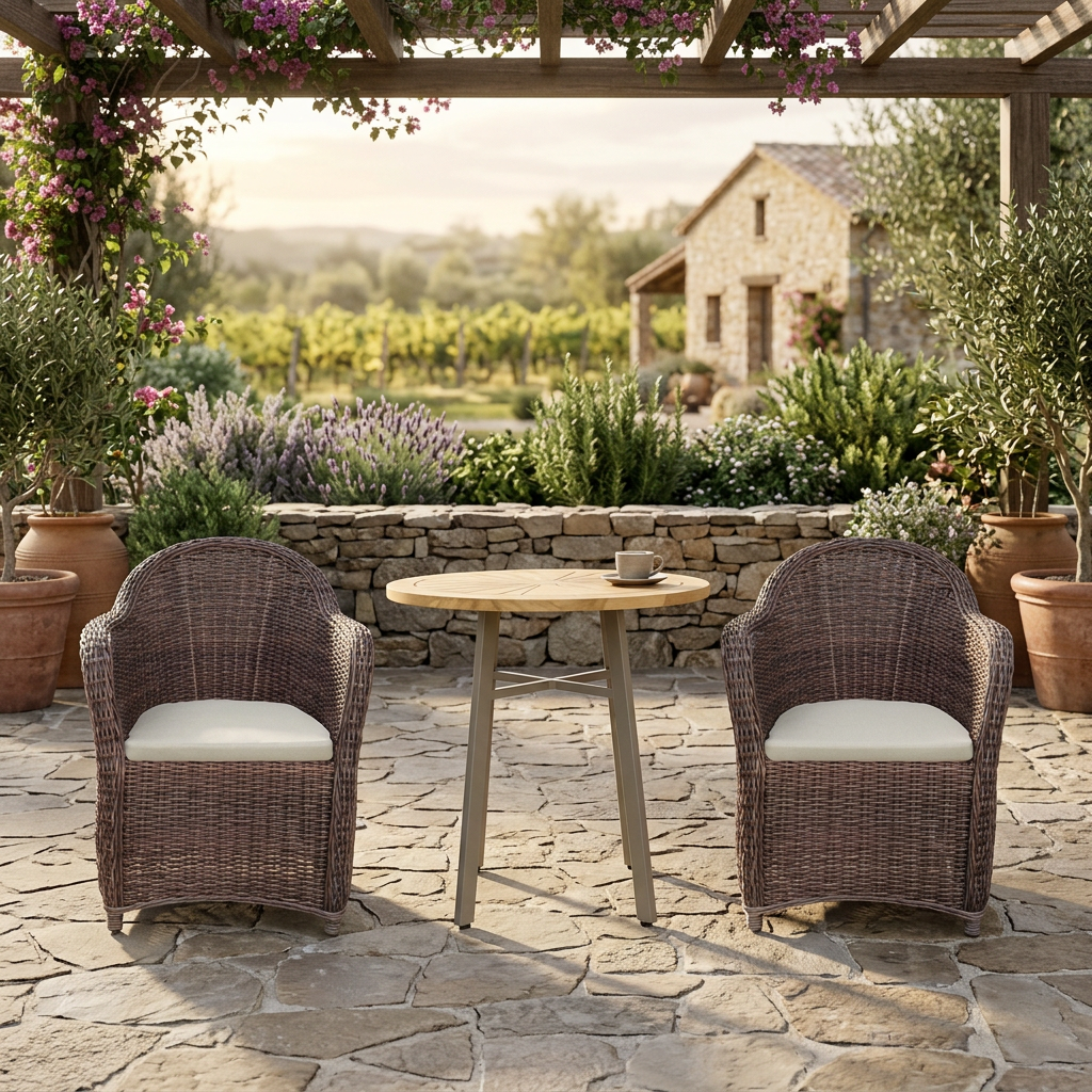 MALAGA BALCONY SET – 2 PERSON SETUP