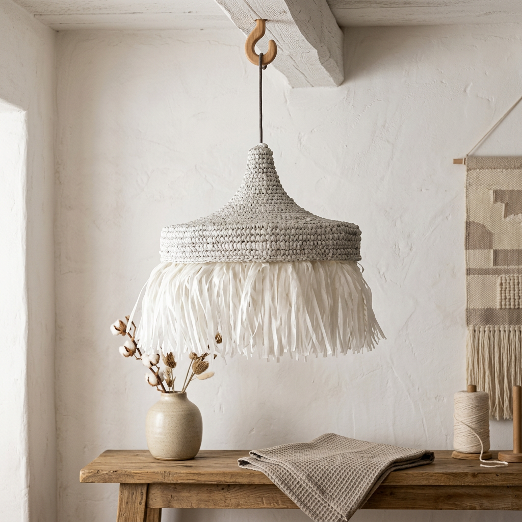 Raffia / seagrass fiber decor