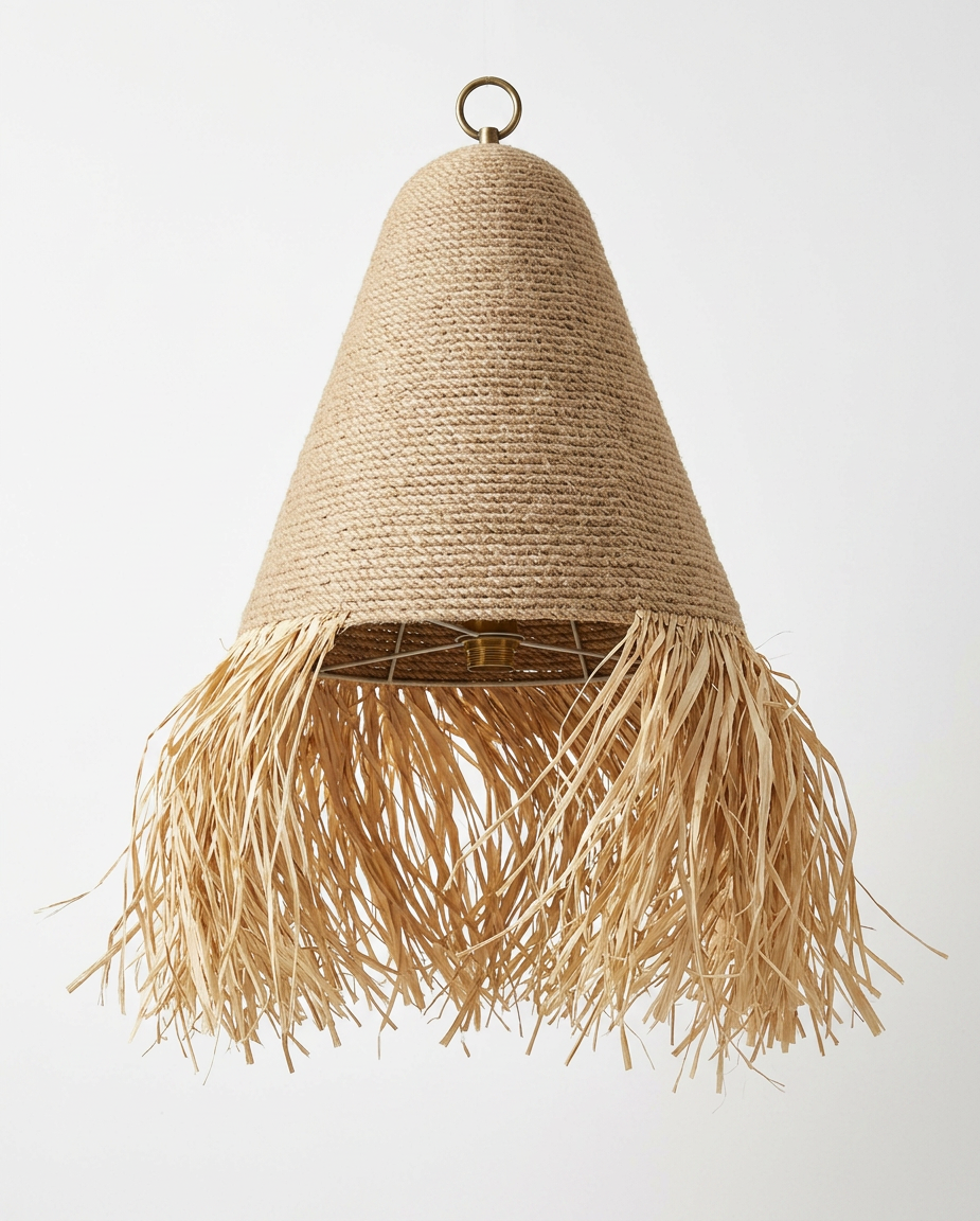 Raffia / seagrass fiber decor