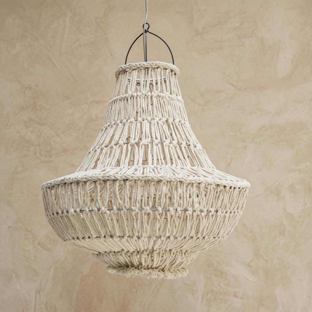 Natural rattan decor