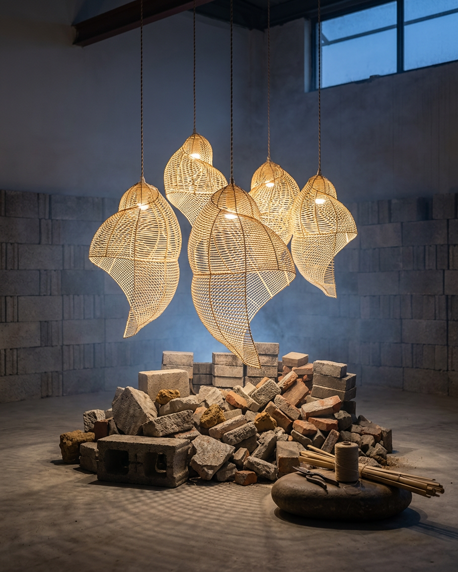 The lamp snail rattan